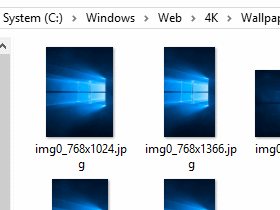 Тут можно узнать место хранения обоев Windows 10