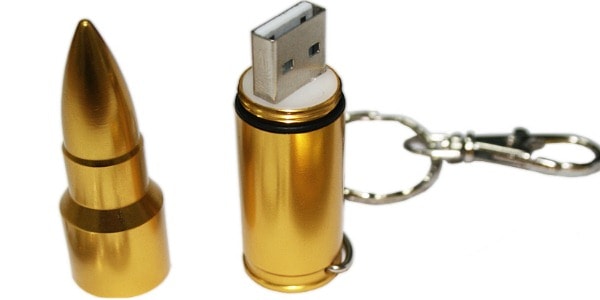 USB флешка в виде пули